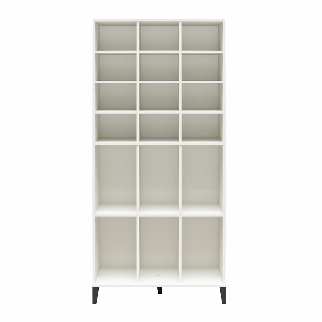 Flex Athletic Shoe Storage Cabinet for Boots & Tennis Shoes  -  White