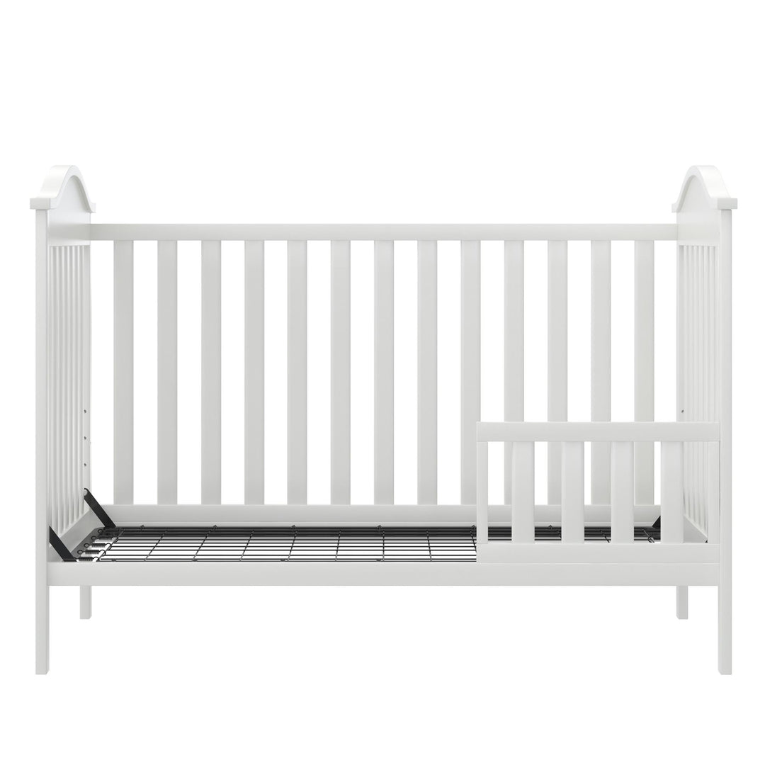 Adele Toddler Guardrail to Convert Crib into a Toddler Bed - White