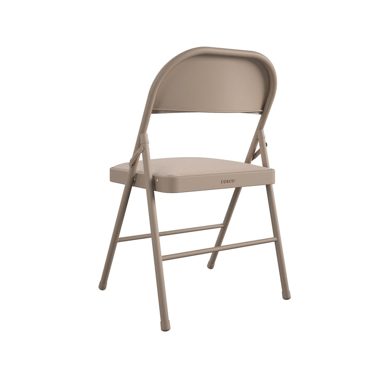 Best stylish Premium Metal Folding Chair -  Antique Linen Check 