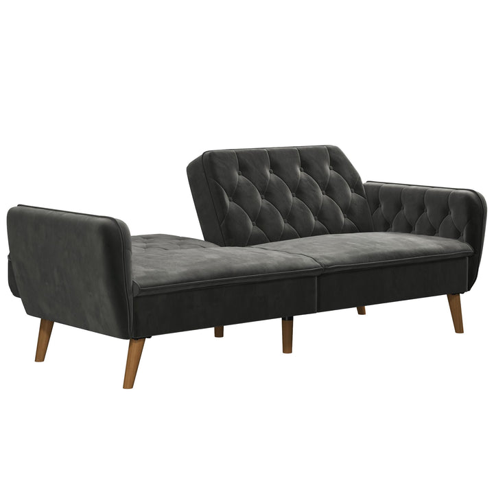 Tallulah Memory Foam Futon - Gray
