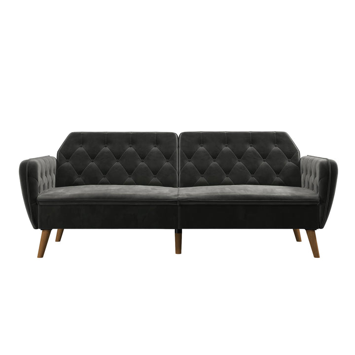 Tallulah Memory Foam Futon - Gray