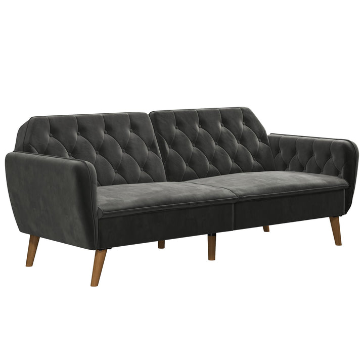 Tallulah Memory Foam Futon - Gray