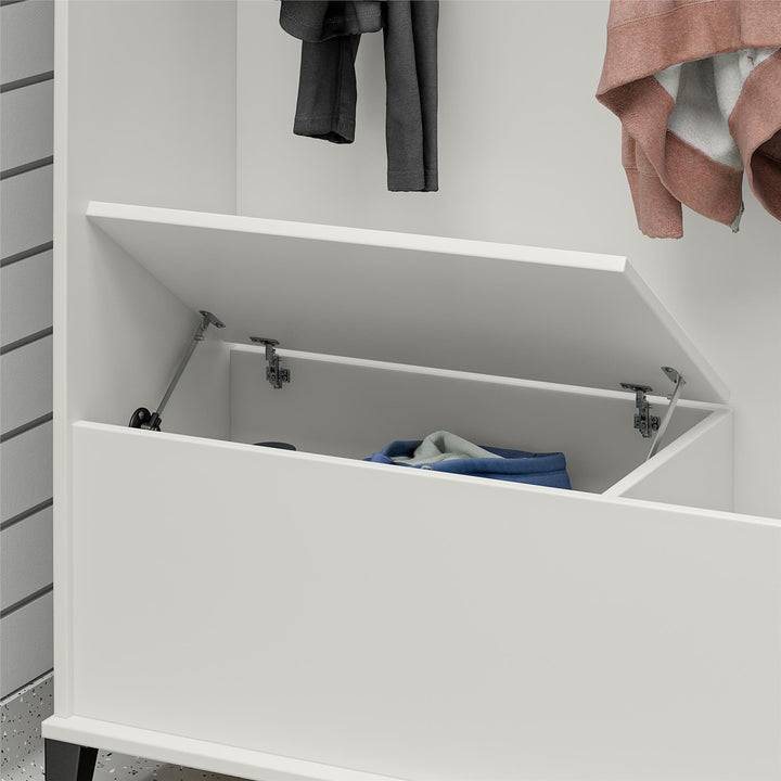 Flex Storage Cabinet for Gym Equipment -  White