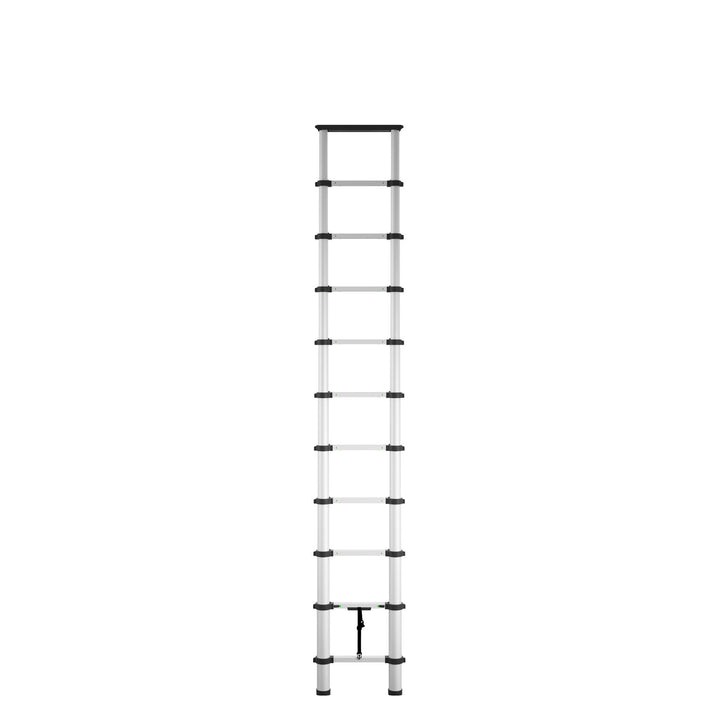 Extendable aluminum ladder - Silver - 14ft 