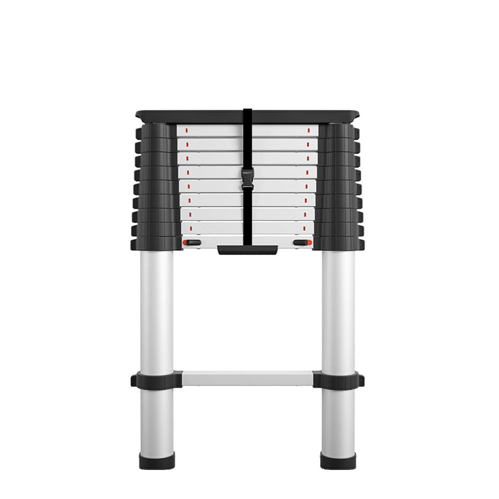 Telescoping step ladder - Silver - 14ft 