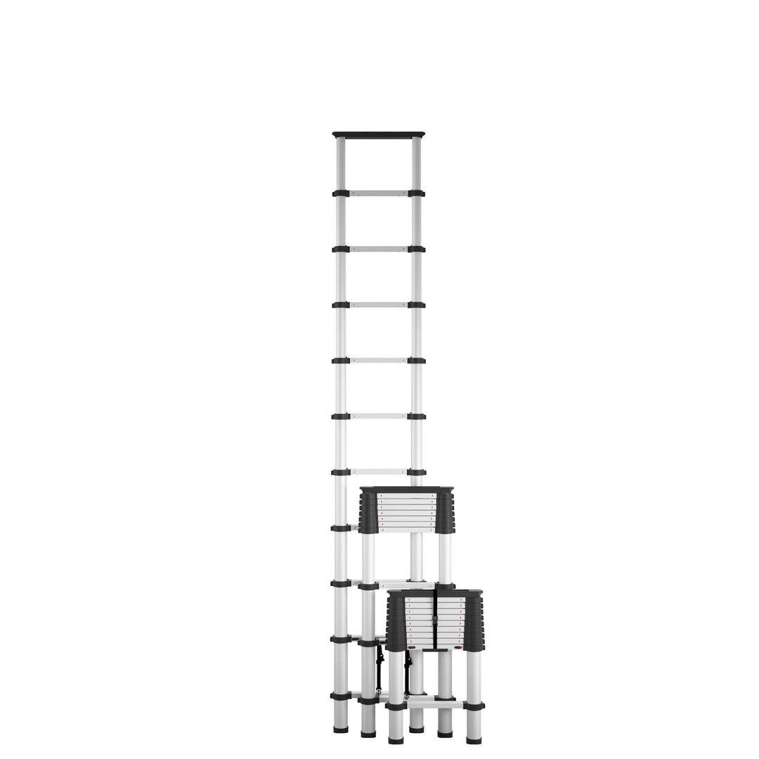 telescoping ladder 14 ft - Silver - 14ft 