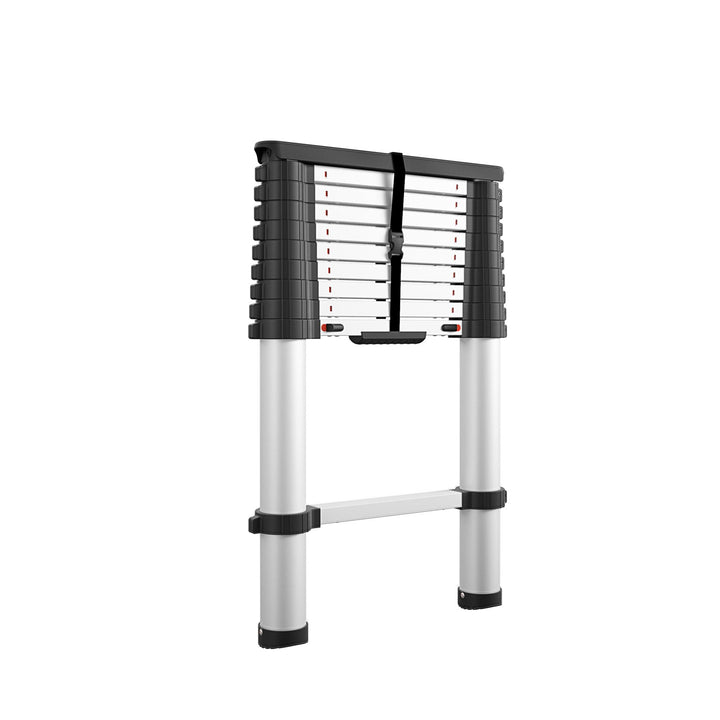 14 foot telescoping ladder - Silver - 14ft 