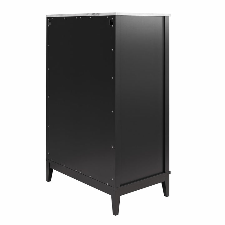 Durable and Easy to Assemble Lynnhaven Dresser -  Black