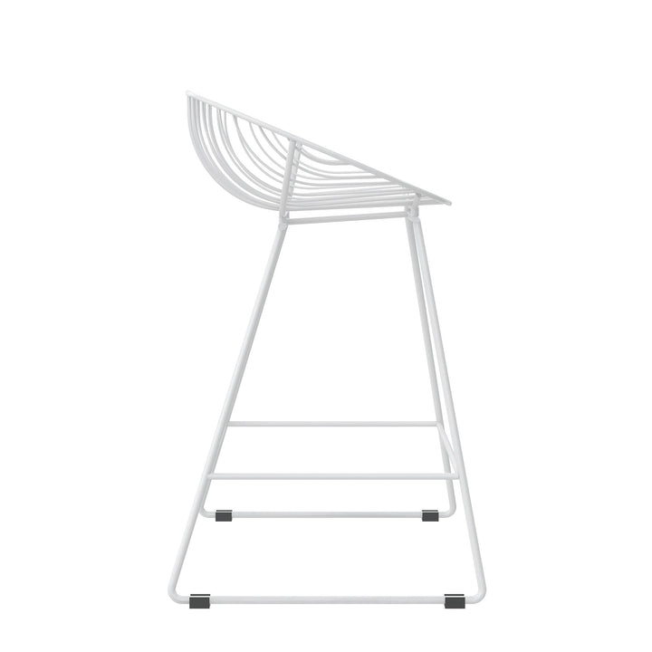 Ellis bar stool for kitchen -  White