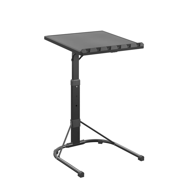 Multi-Functional Adjustable Height Personal Folding Activity Table  -  Black 