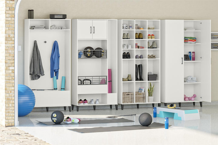 Flex design for boots storage -  White
