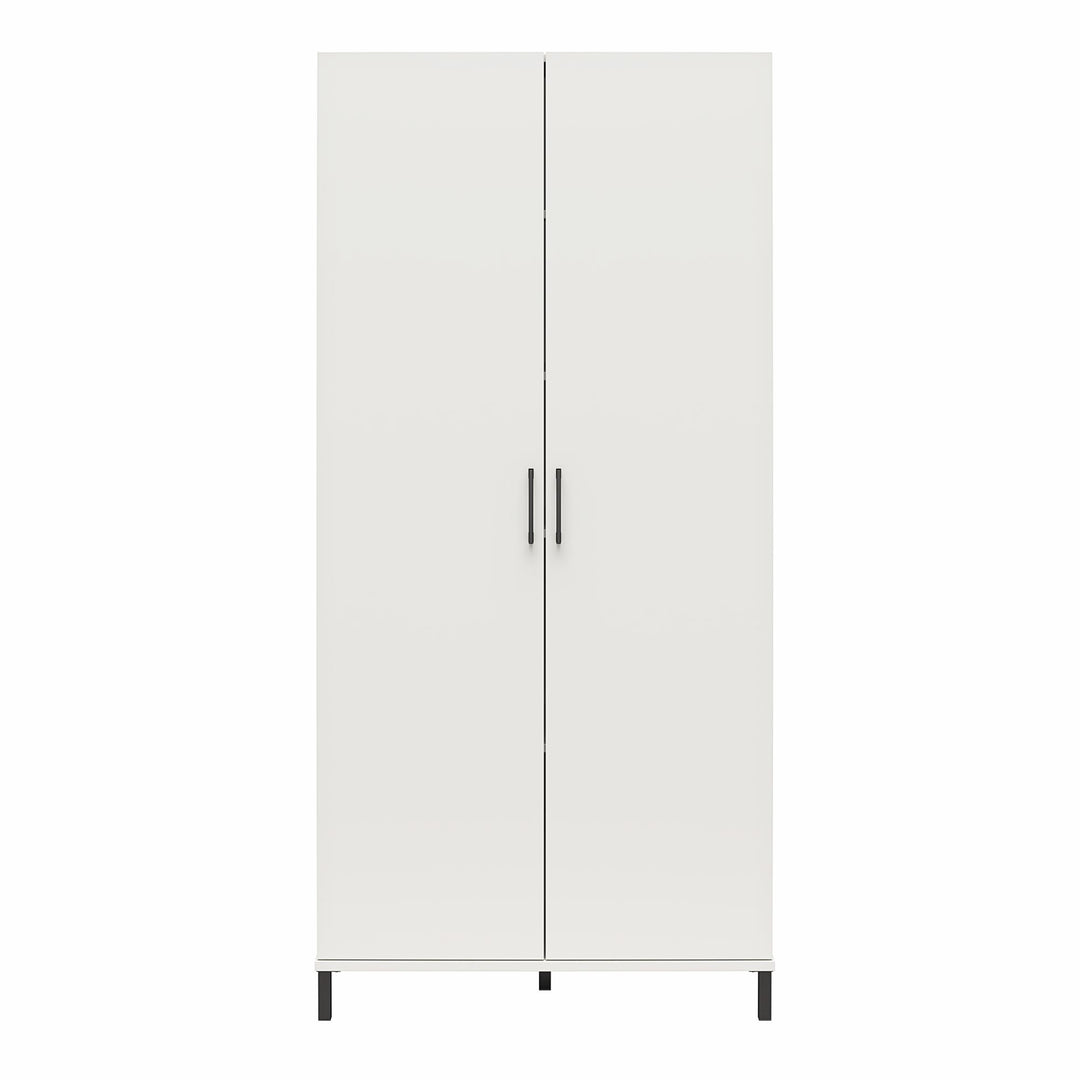 Versa Open Cabinet: Crafting Storage with Adjustable Shelving