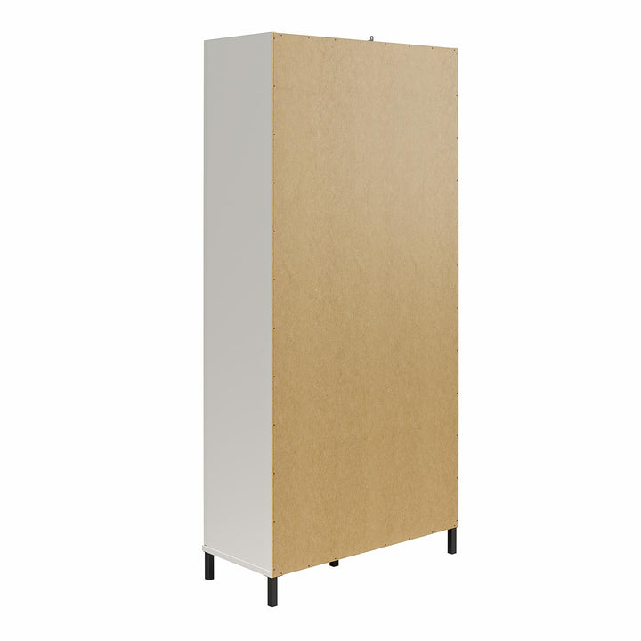 storage cabinet with 5 shelves - White