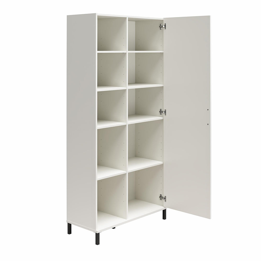 Versa Cabinet for Crafting and Garage Storage -  White