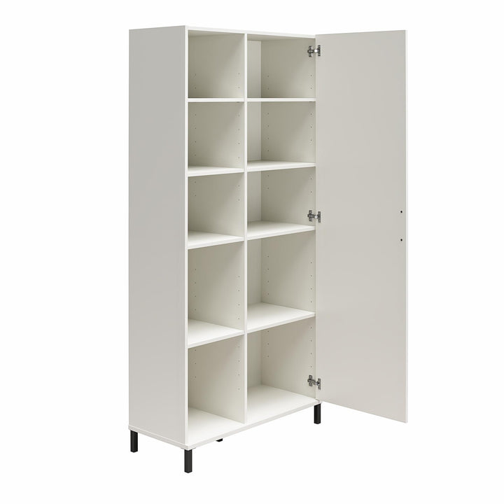 Versa Cabinet for Crafting and Garage Storage -  White