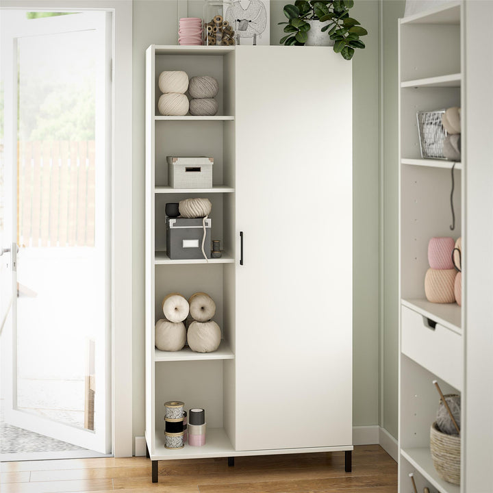 Durable 36" Cabinet for Garage Storage -  White