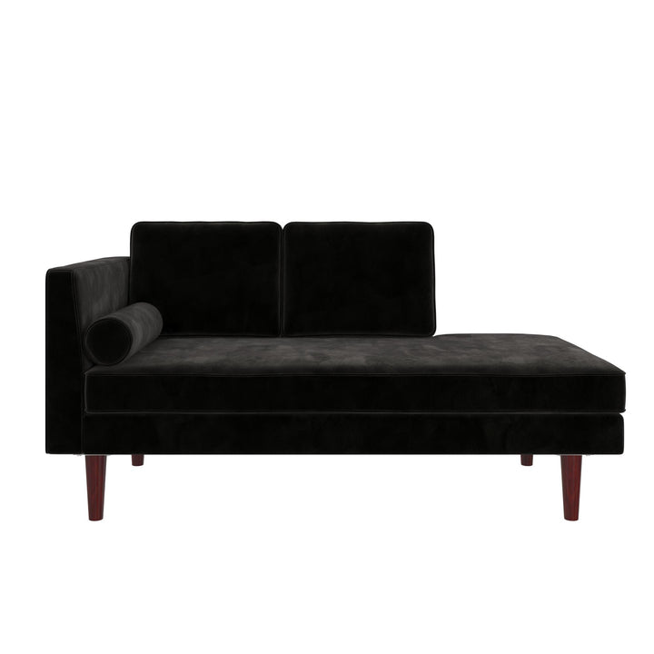 Velvet Upholstered Daybed with Nola Style -  Blue