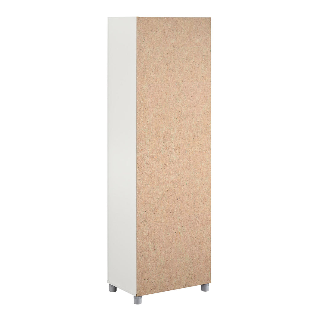 compact 24 inch pantry cabinet - White