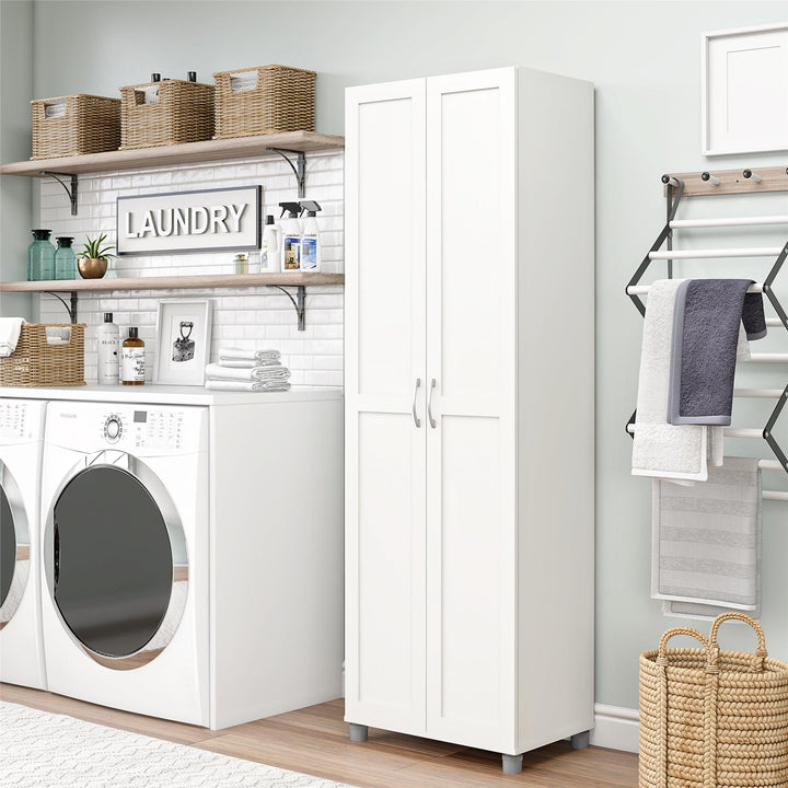 24 inch cabinet for pantry - White