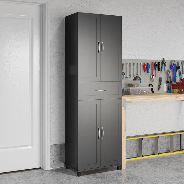 cabinet with drawers and doors - Black