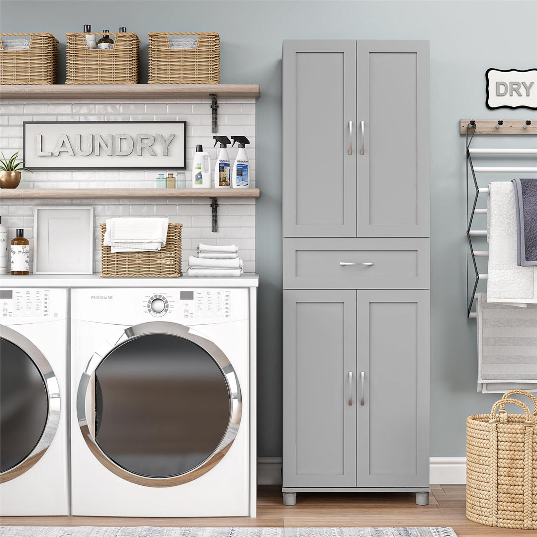 cabinet with drawers and doors - Dove Gray