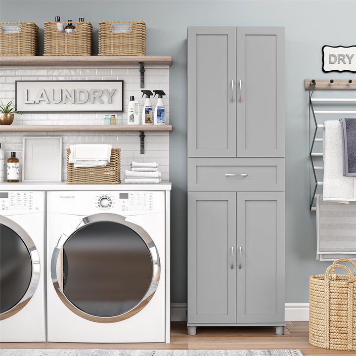 cabinet with drawers and doors - Dove Gray