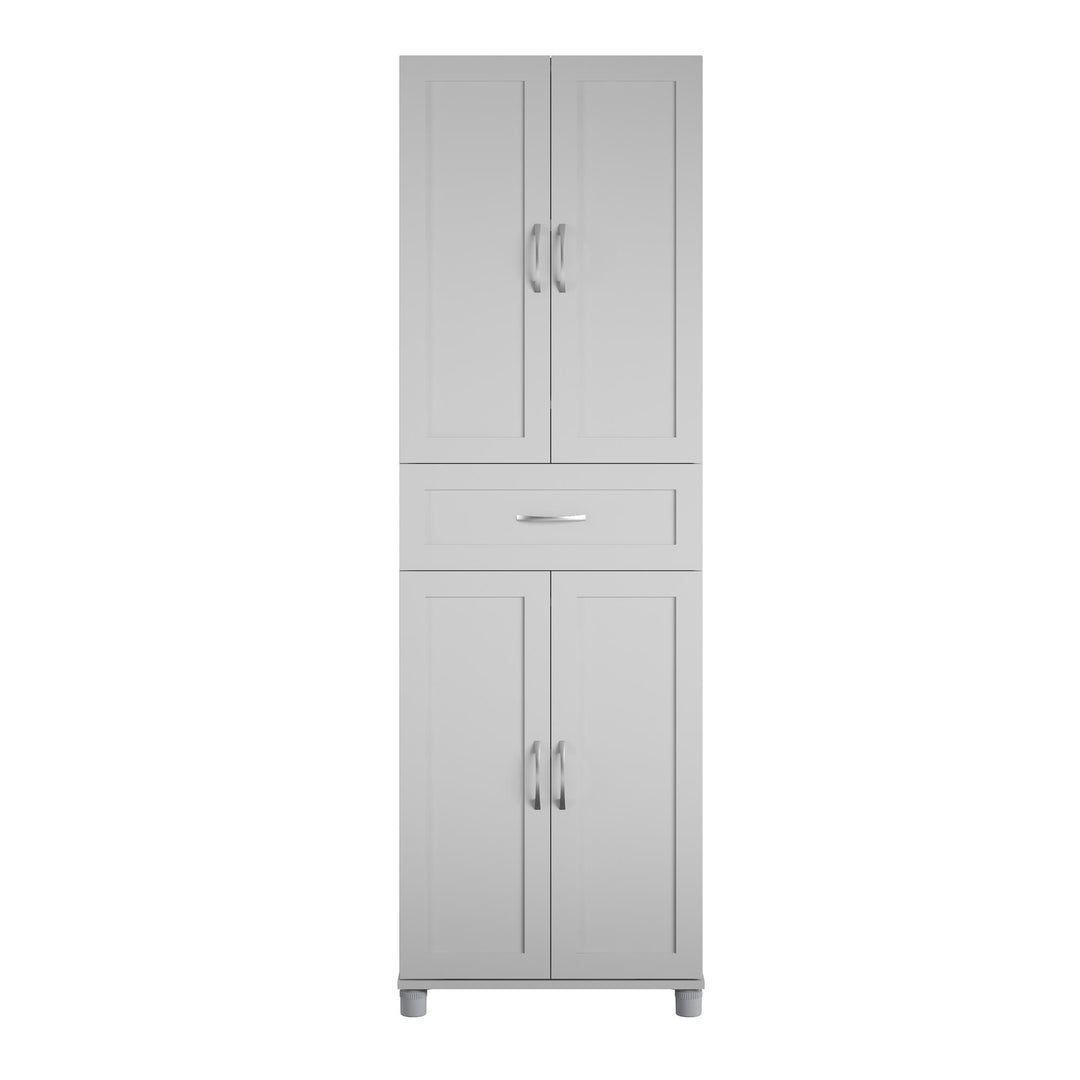 storage cabinet with drawers - Dove Gray