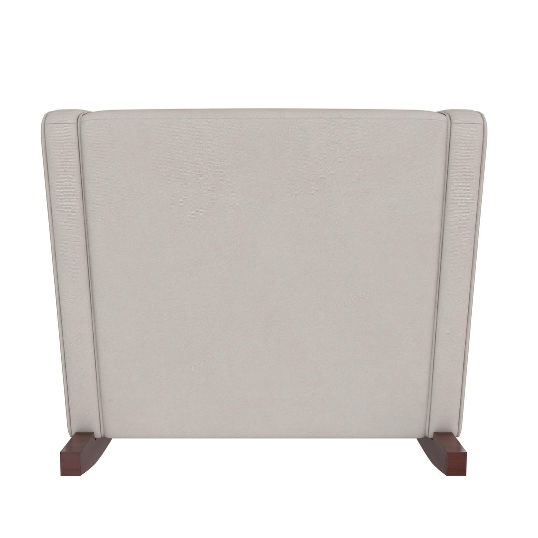 Extra Wide Complete Comfort Hadley Double Rocker Chair -  Beige