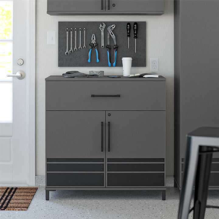 Shelby garage base cabinet -  Graphite