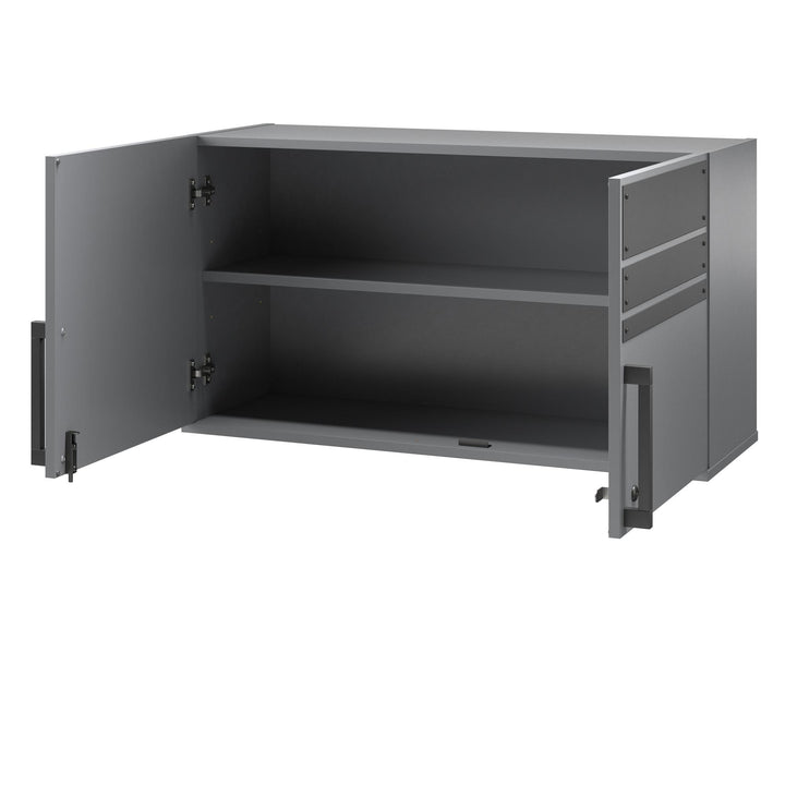 Modern Shelby Garage Wall Cabinet -  Graphite