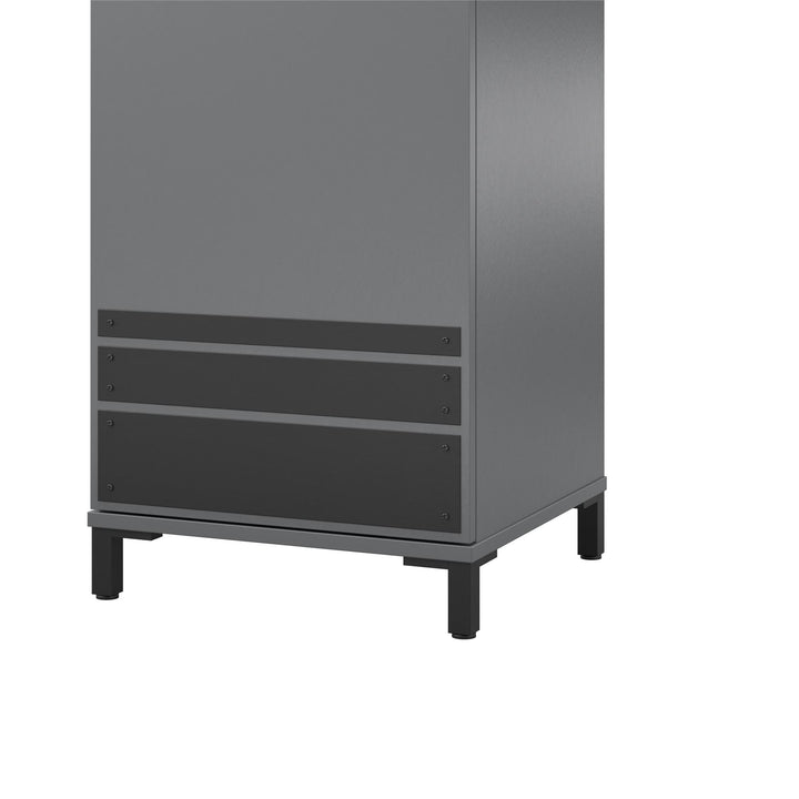 Best 1 Door Shelby Tall Cabinet -  Graphite