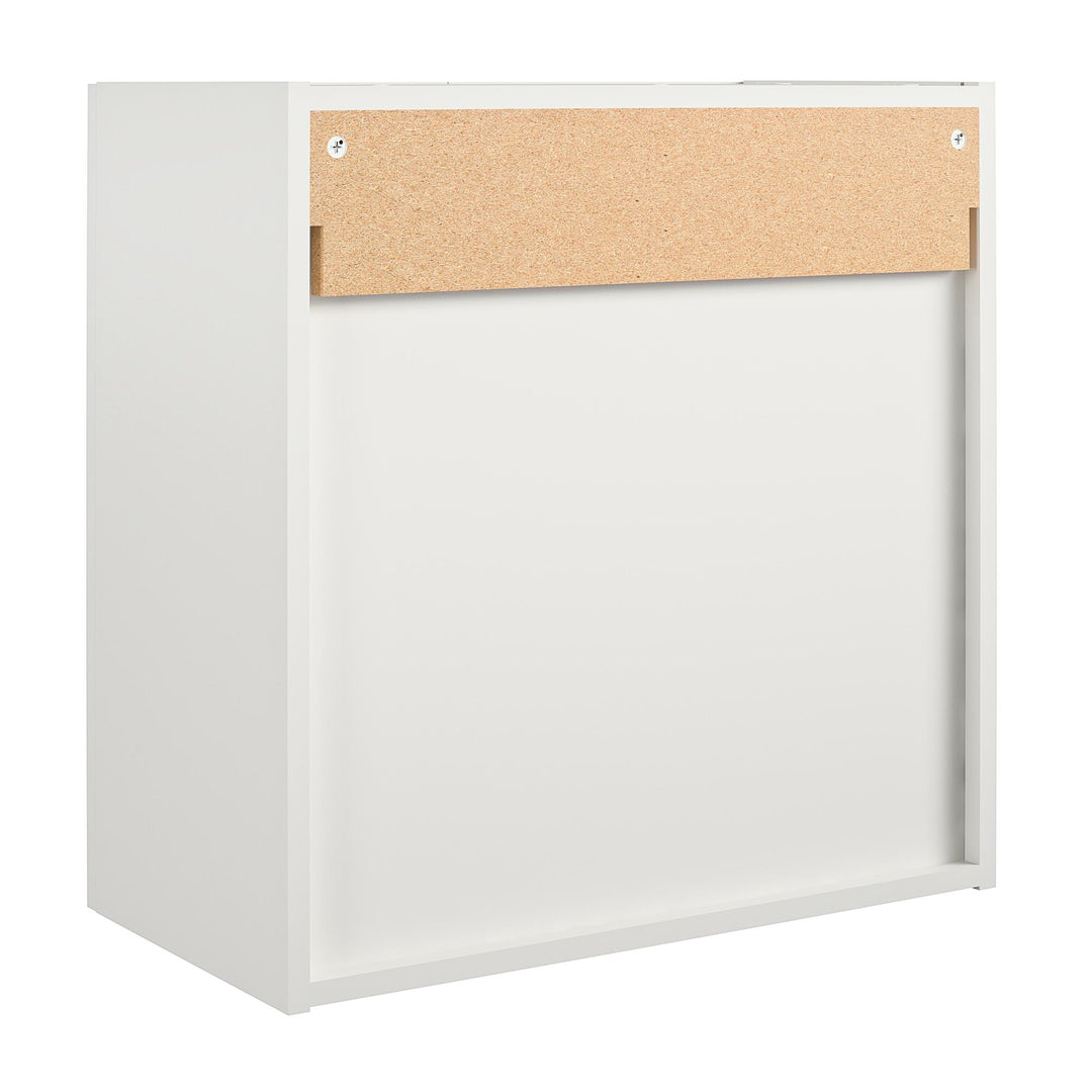 cupboard for bathroom wall 24 inch - White