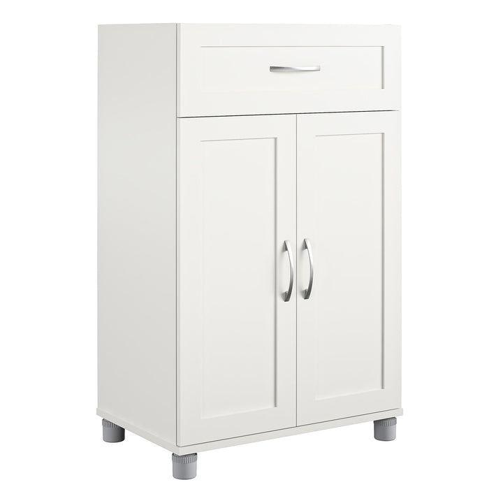 Basin Framed 2 Door/1 Drawer Base Cabinet - White