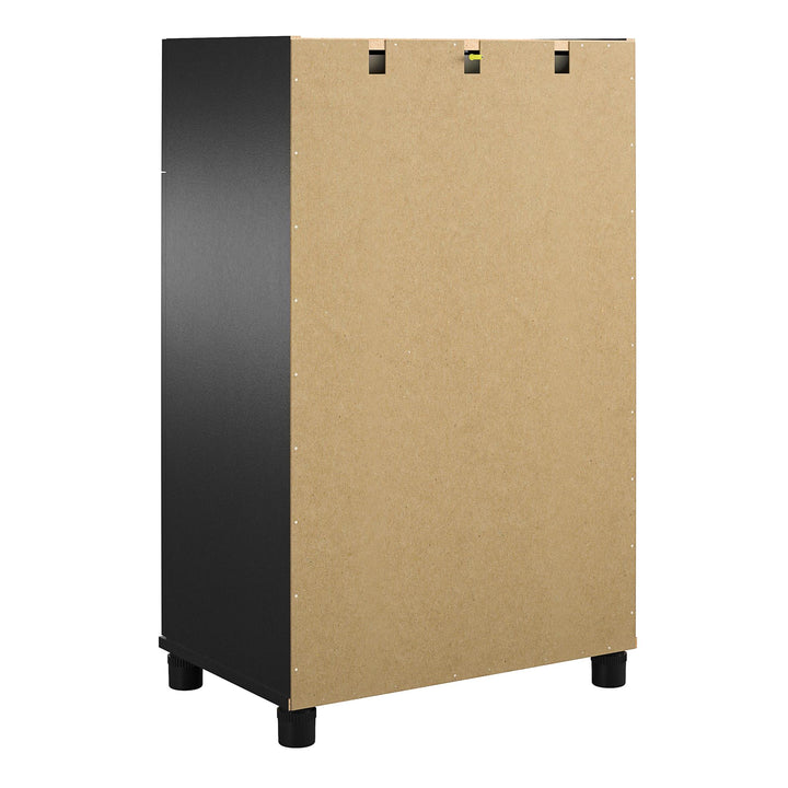 Basin Framed 2 Door/1 Drawer Base Cabinet - Black