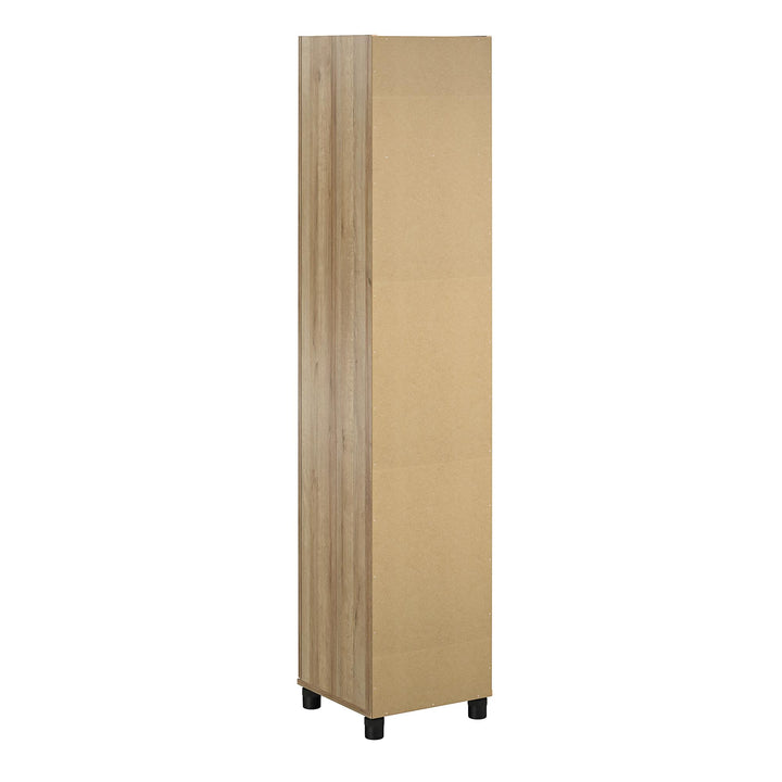 16-inch storage cabinet with shelves - Natural