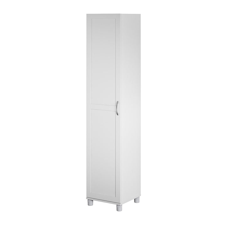 compact 16 inch pantry cabinet  - Dove Gray