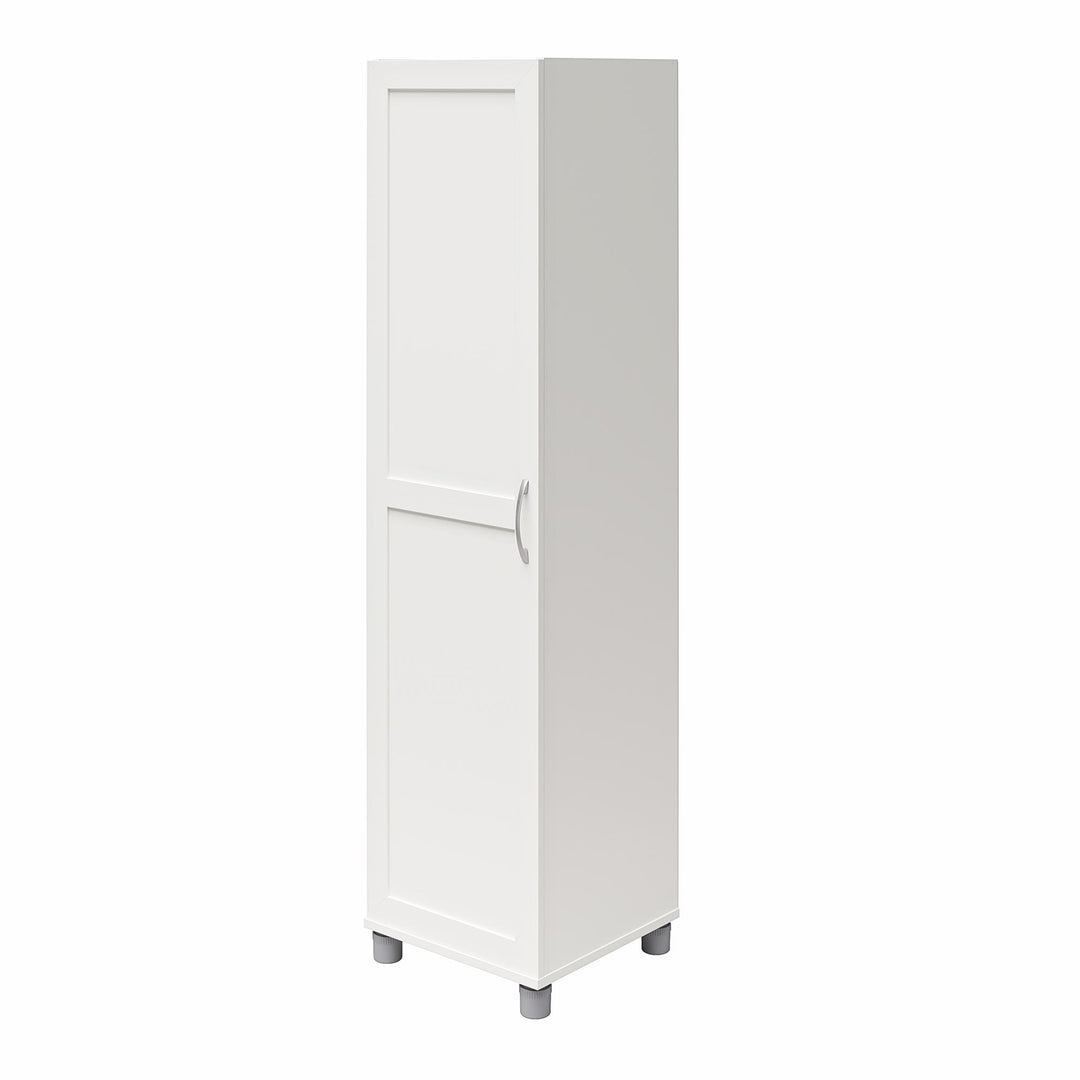 storage cabinet 60 inches high - White