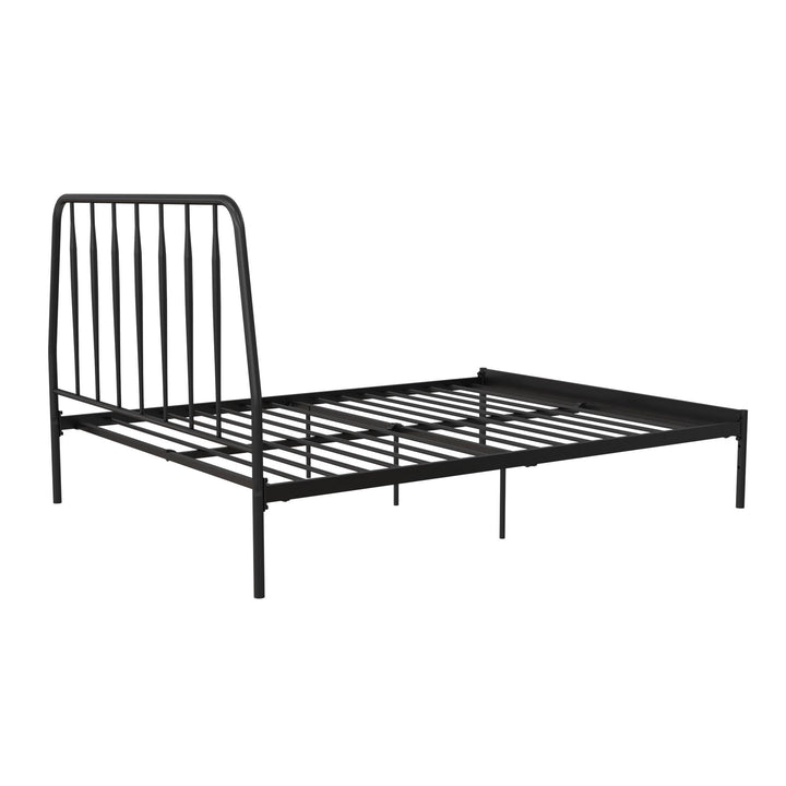 Anastasia Metal Bed - Black - Queen