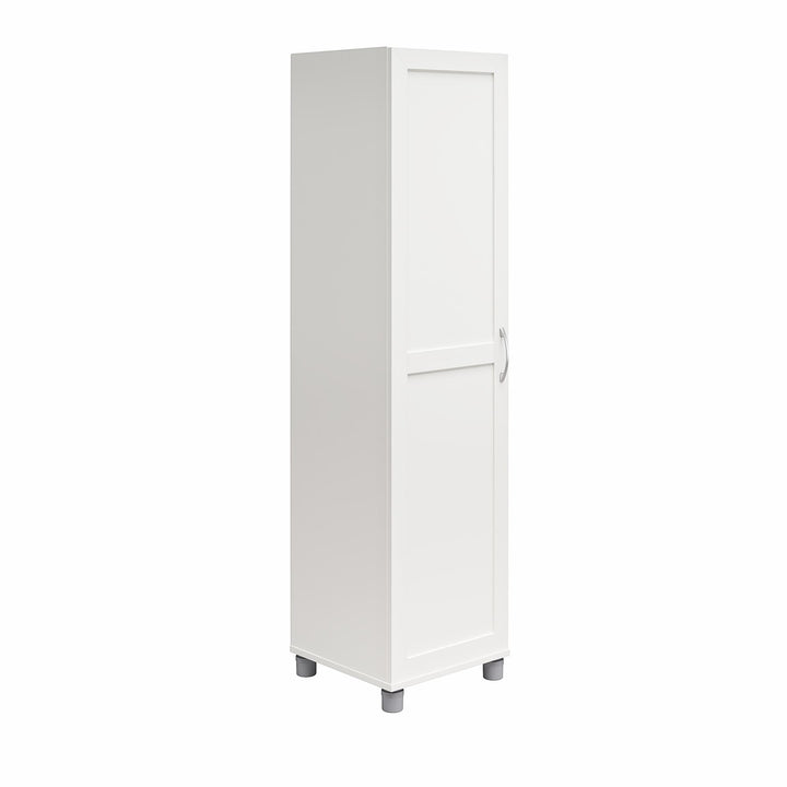 60 inch storage cabinet with doors - White