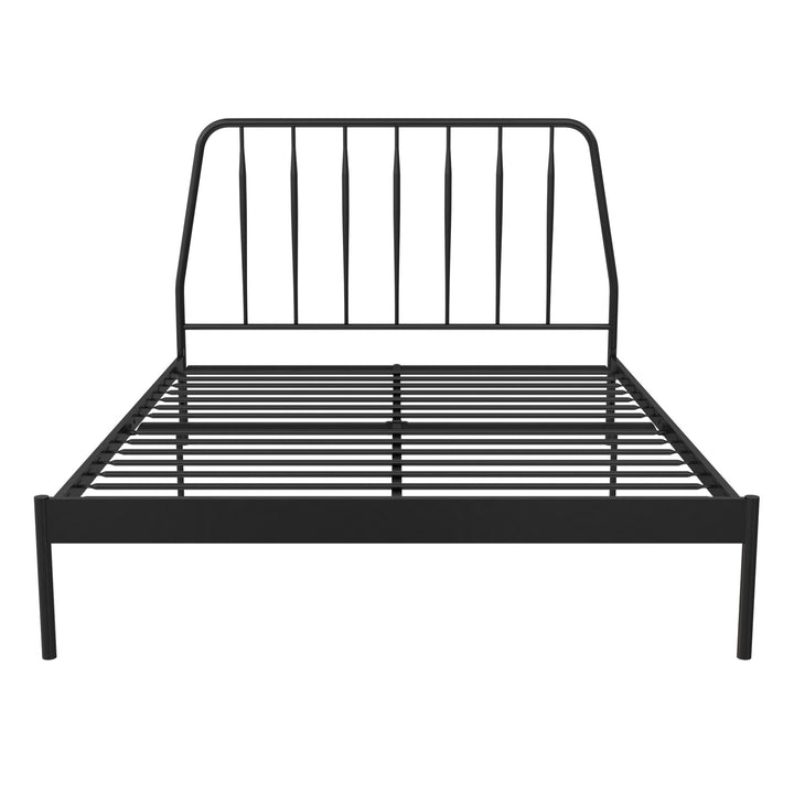 Anastasia Metal Bed - Black - Queen