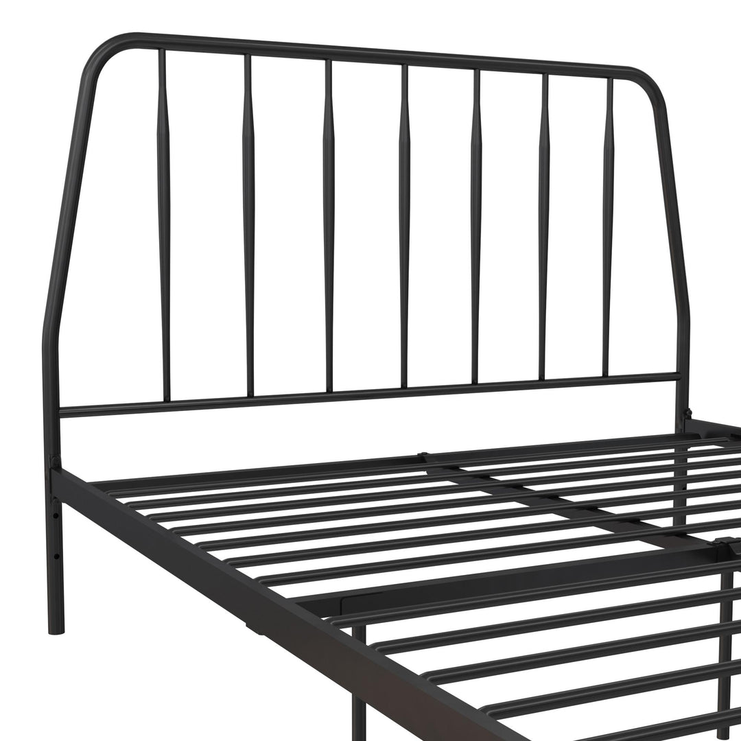 Anastasia Metal Bed - Black - Queen