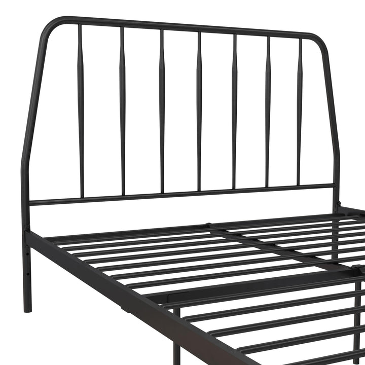 Anastasia Metal Bed - Black - Queen