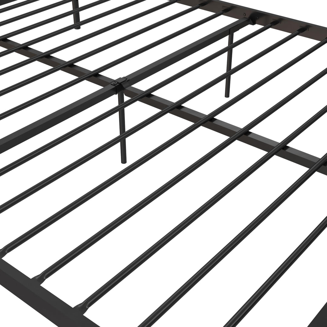 Anastasia Metal Bed - Black - Queen