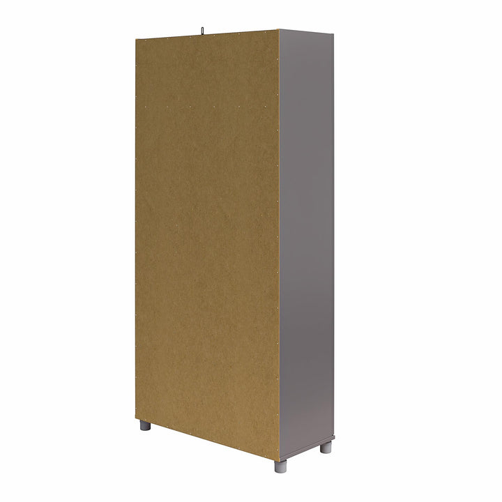 Modern 36 Inch Utility Storage Cabinet -  Graphite Grey