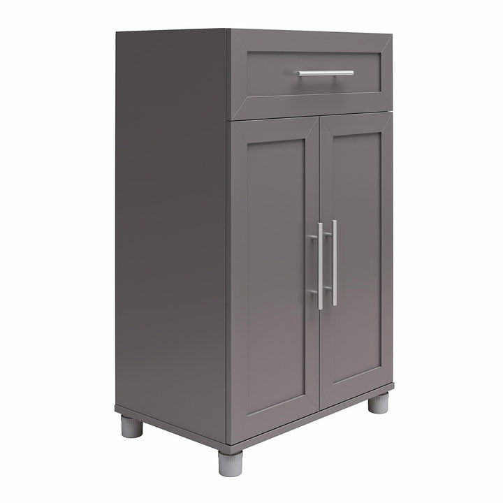 Contemporary Camberly Storage Cabinet -  Graphite Grey