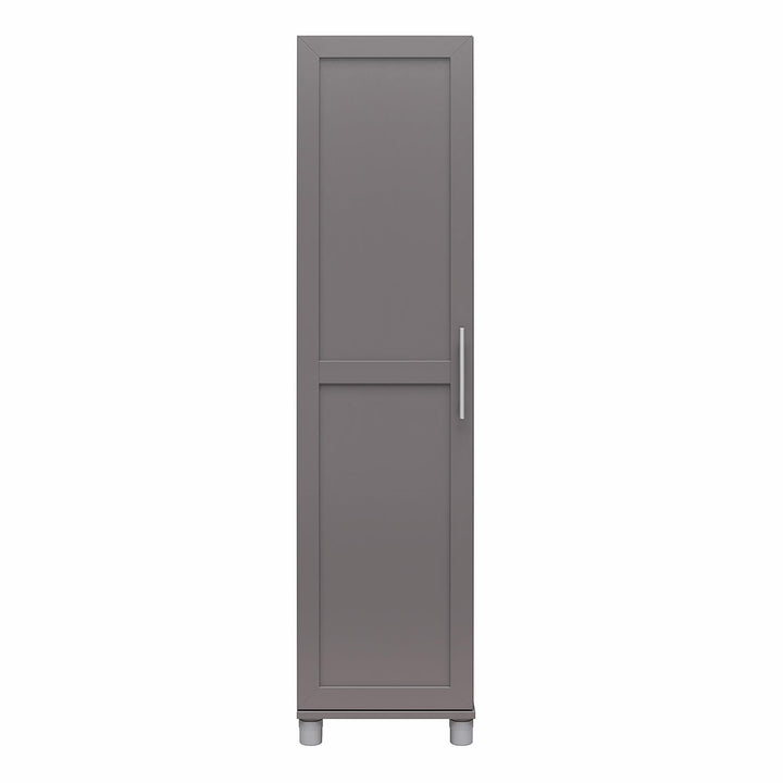 Elegant Framed 60 Inch Cabinet -  Graphite Grey