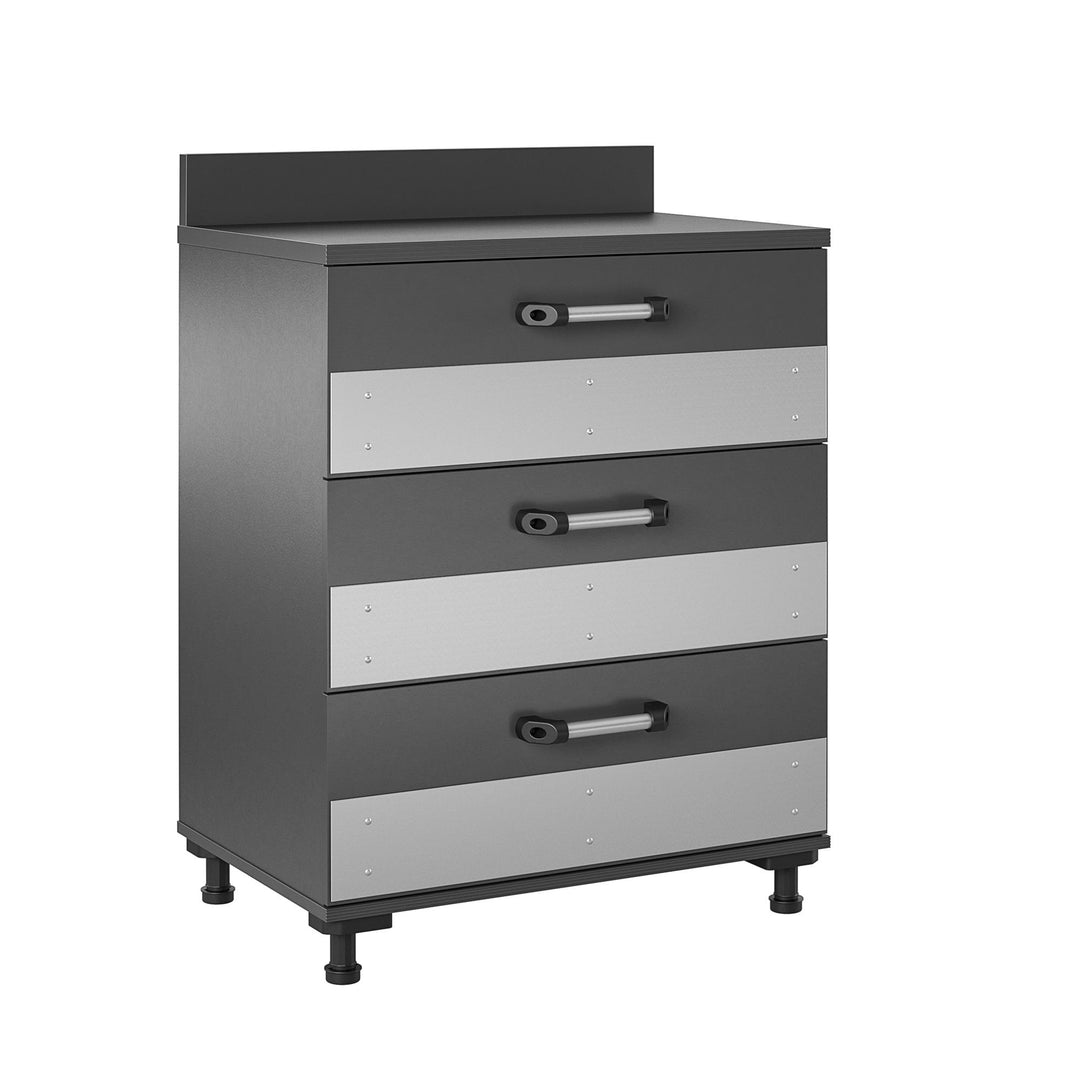 Modern Boss Storage Cabinet -  Dark Gray