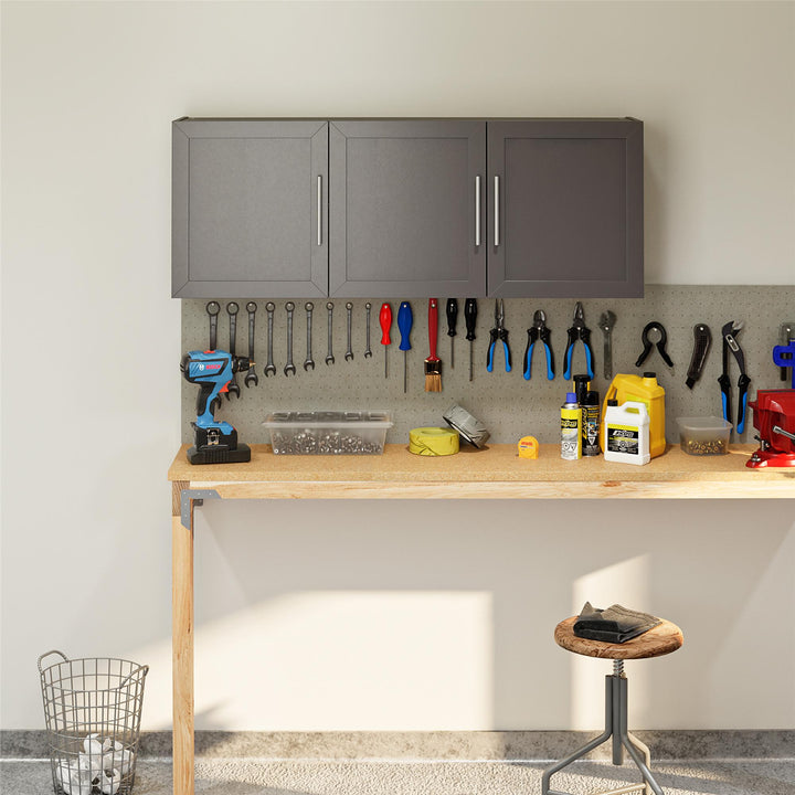 Modern Camberly 54 Inch Wall Cabinet -  Graphite Grey