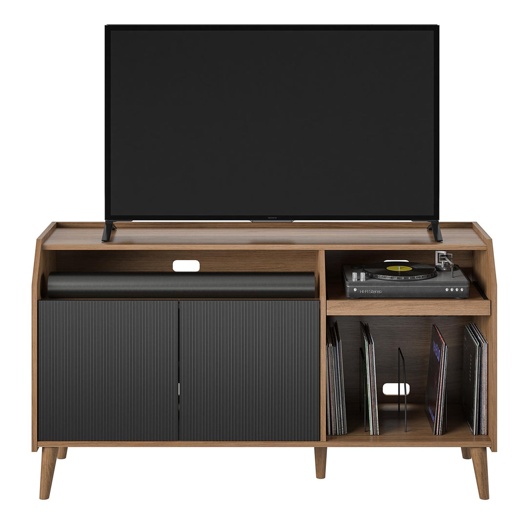 Magnolia TV Console/Record Station  -  Walnut