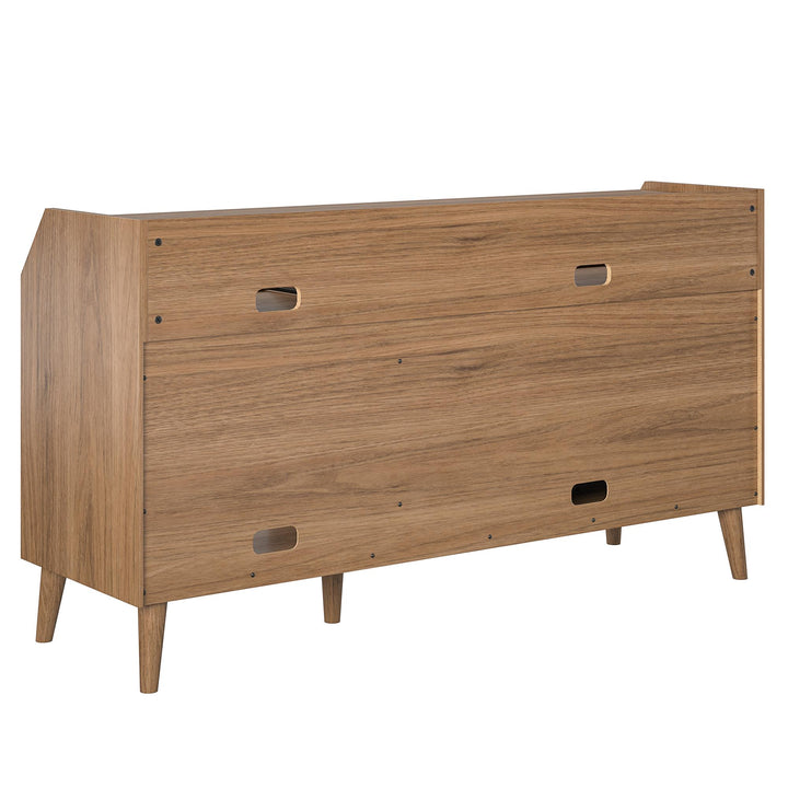 Record organization with Magnolia TV console -  Walnut
